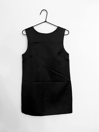 Длинная атласная юбка в пол