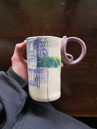 Кружка ручной работы