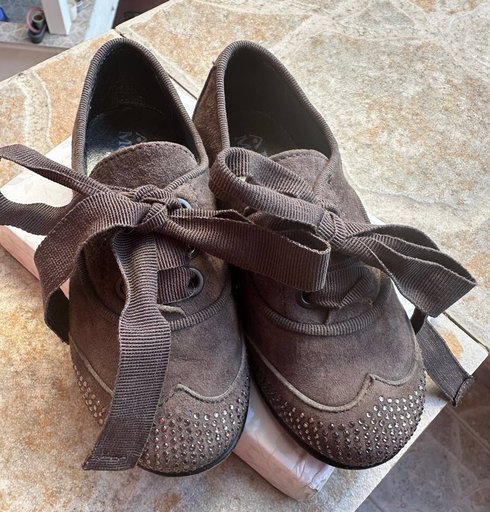 Замшевые ботинки итальянского бренда Andrea Montelpare