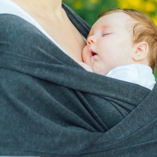 Трикотажный слинг намотка Bagana