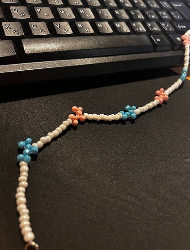 Чокер из бисера «Собачки»