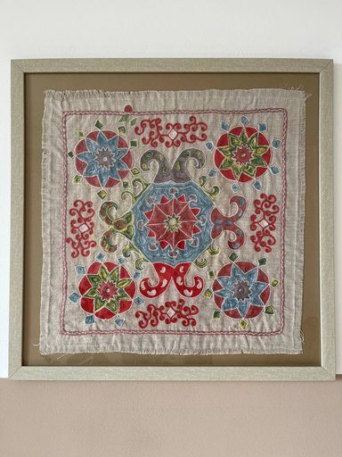 Узбекские сюзане, ручная вышивка