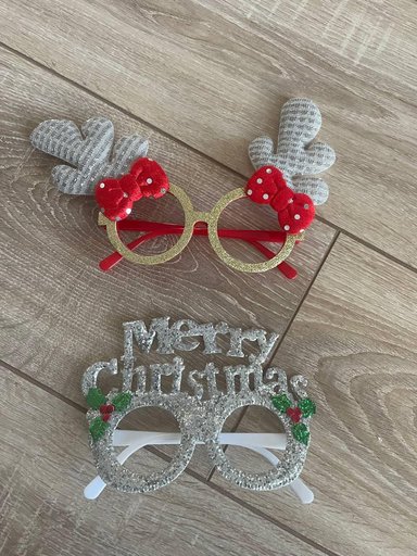 Очки новогодние