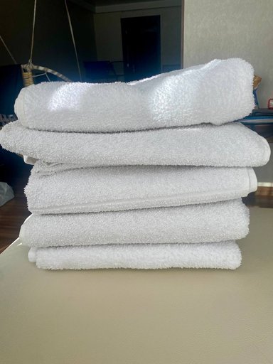 Белые полотенца, банные