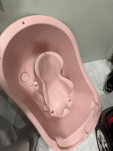 Детская ванночка с горкой