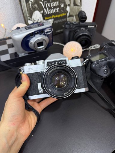 Японская пленочная камера Chinon CX