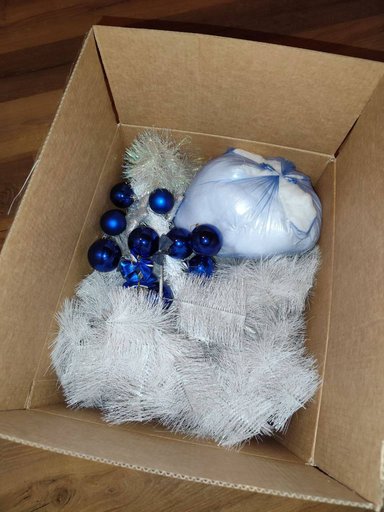 Белая новогодняя елка ~150 см