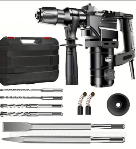 Новый перфоратор в целлофане