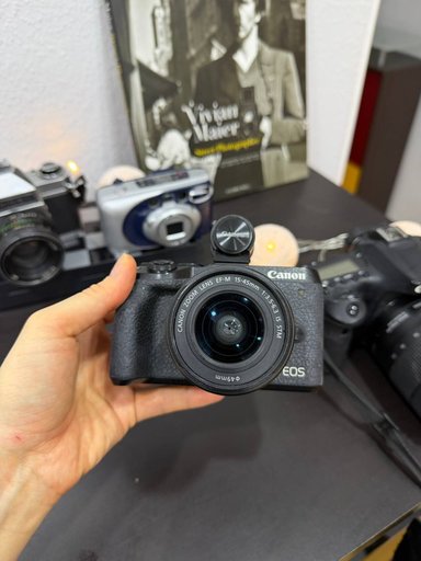 Легкий фотик Canon EOS M6 Mark II