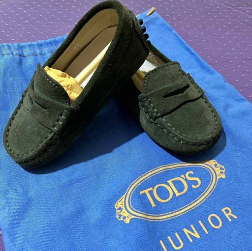 Детские замшевые туфли Tod's Junior