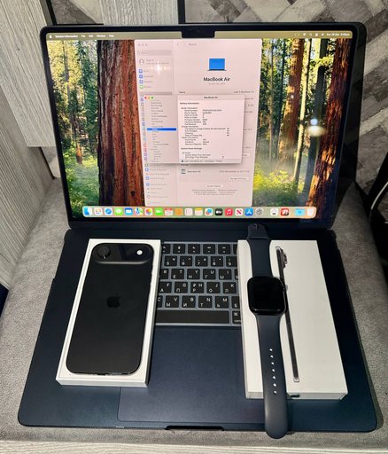 Apple Watch 9 45mm midnight