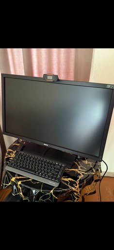 Системный блок с монитором