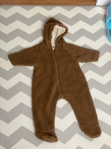 Плюшевый комбенизон