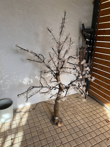 Декоративное LED дерево с цветами