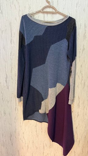 Теплое платье российского стритвир дизайнера