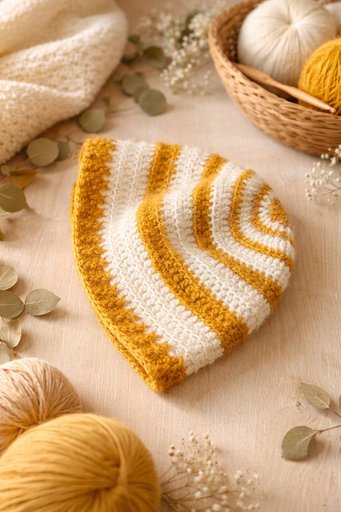 Шапка из махера