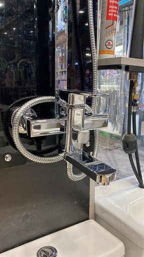 Душевой кран с тропическим душем