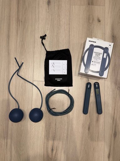 Скакалка 2 в1 decathlon