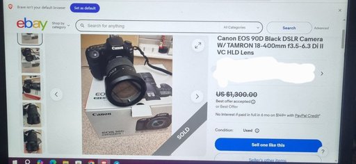 Canon EOS 90D Black DSLR Camera