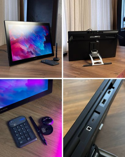 Графический планшет Huion Kamvas Pro 24 4k