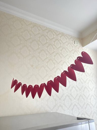 Гирлянда-сердечки 3 метра