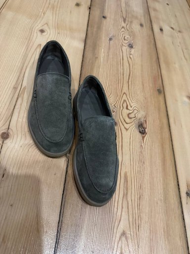 Лоферы Massimo Dutti коричневые