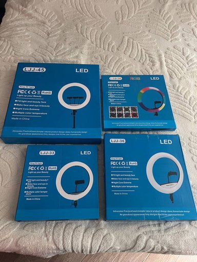 RGB лампа 36 см + штатив