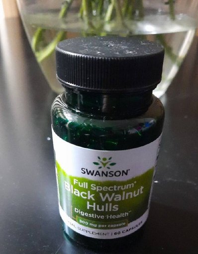 Скорлупа чёрного ореха (для антипаразитарного протокола)