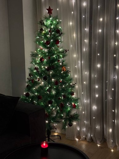 Ёлка вместе с игрушками 150 см