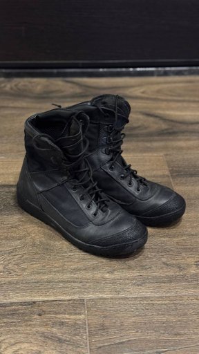 Берцы кожа + каучук