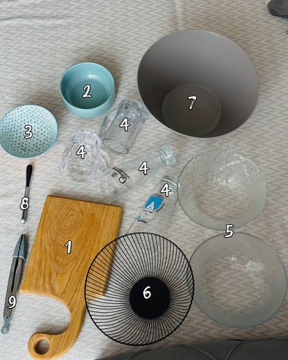 Стеклянные салатницы