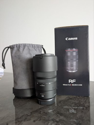 Canon RF 100mm f/2.8 L Macro IS USM Lens