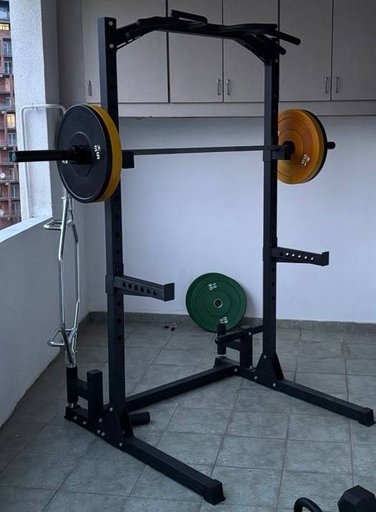 Тренировочная стойка со своими весами