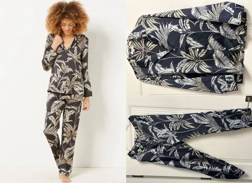 Пижама женская шелковая Etam